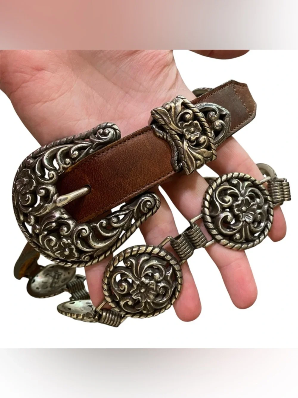 Vintage Lady Nadine Western Boho Belt Petite/Kids